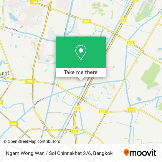 Ngam Wong Wan / Soi Chinnakhet 2 / 6 map