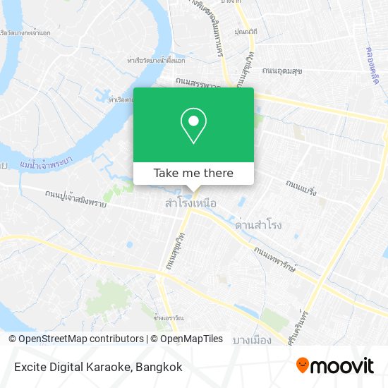 Excite Digital Karaoke map