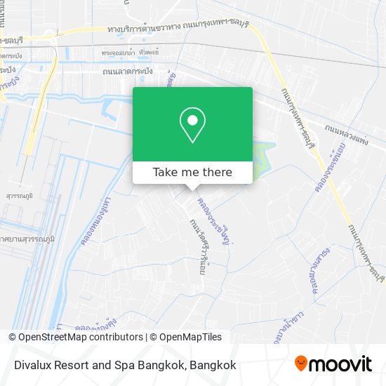 Divalux Resort and Spa Bangkok map