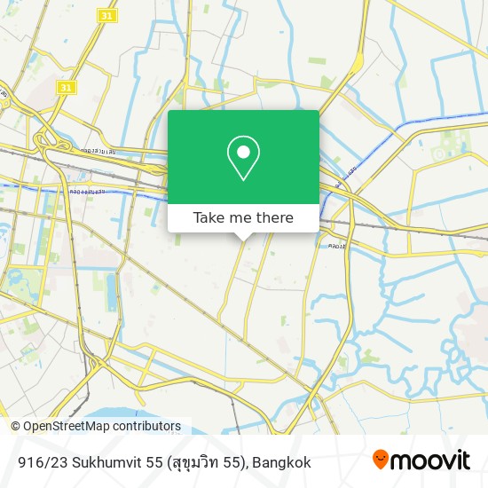 916 / 23 Sukhumvit 55 (สุขุมวิท 55) map