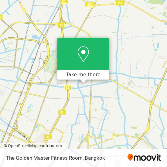 The Golden Master Fitness Room map