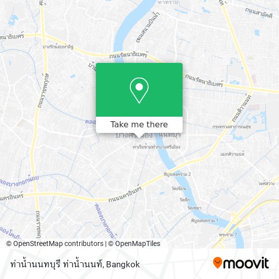ท่าน้ำนนทบุรี ท่าน้ำนนท์ map