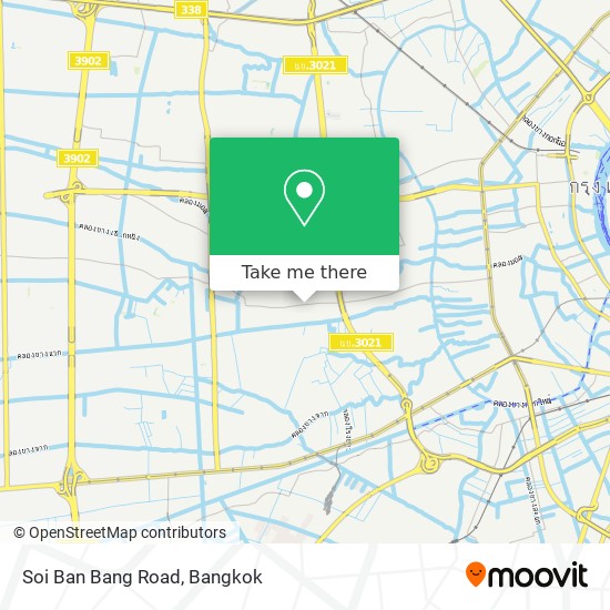 Soi Ban Bang Road map