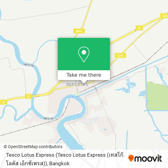 Tesco Lotus Express (Tesco Lotus Express (เทสโก้ โลตัส เอ็กซ์เพรส)) map