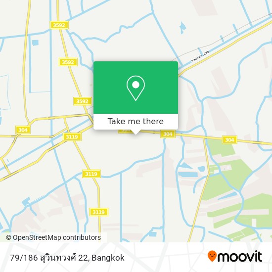 79/186 สุวินทวงศ์ 22 map