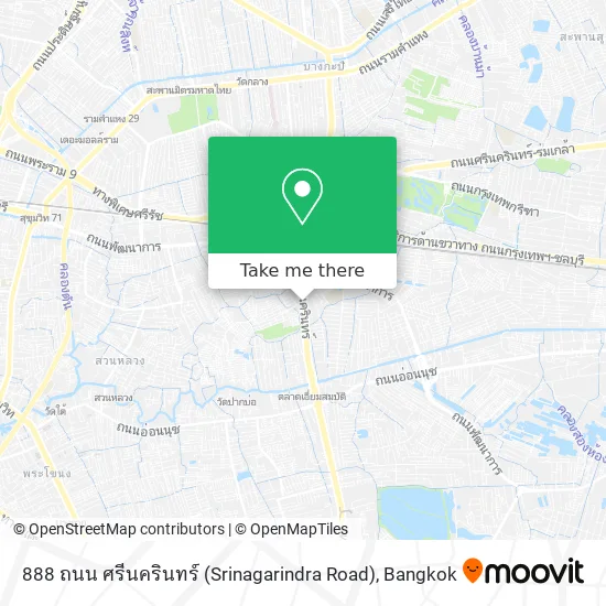 888 ถนน ศรีนครินทร์ (Srinagarindra Road) map