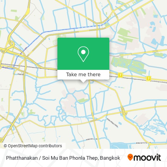 Phatthanakan / Soi Mu Ban Phonla Thep map