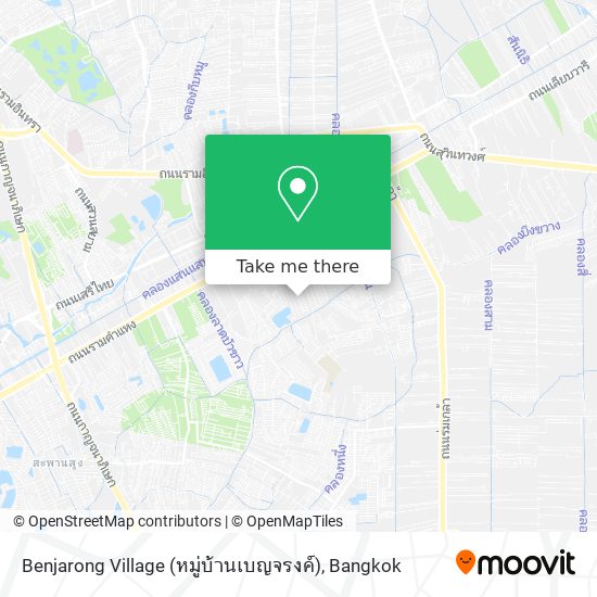 Benjarong Village (หมู่บ้านเบญจรงค์) map