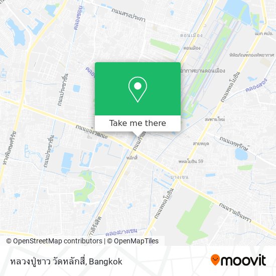 หลวงปู่ขาว วัดหลักสี่ map