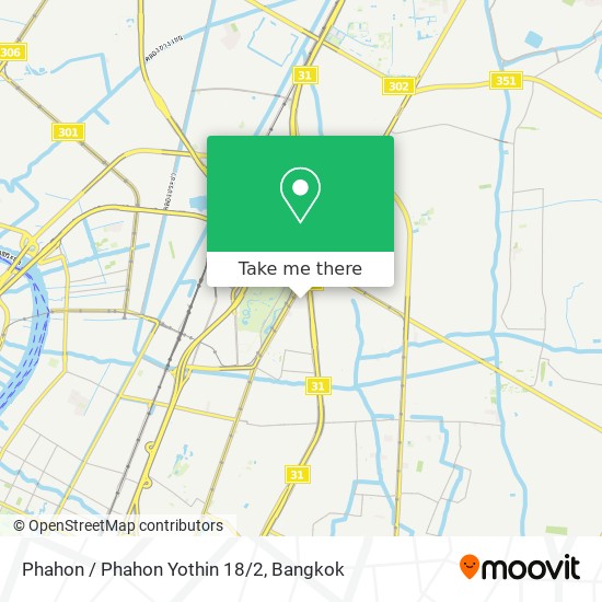 Phahon / Phahon Yothin 18/2 map