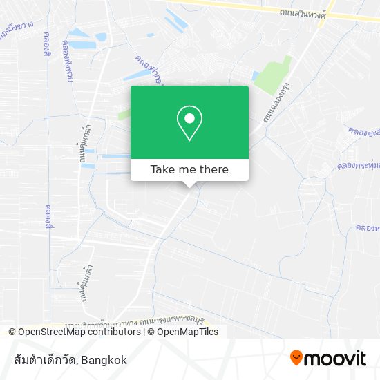 ส้มตำเด็กวัด map