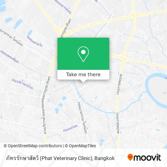 ภัทรรักษาสัตว์ (Phat Veterinary Clinic) map