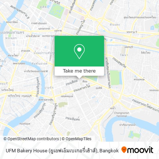 UFM Bakery House (ยูเอฟเอ็มเบเกอรี่เฮ้าส์) map