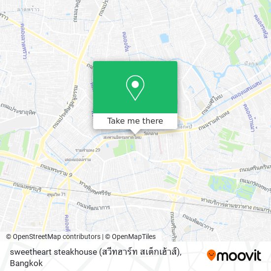 sweetheart steakhouse (สวีทฮาร์ท สเต็กเฮ้าส์) map