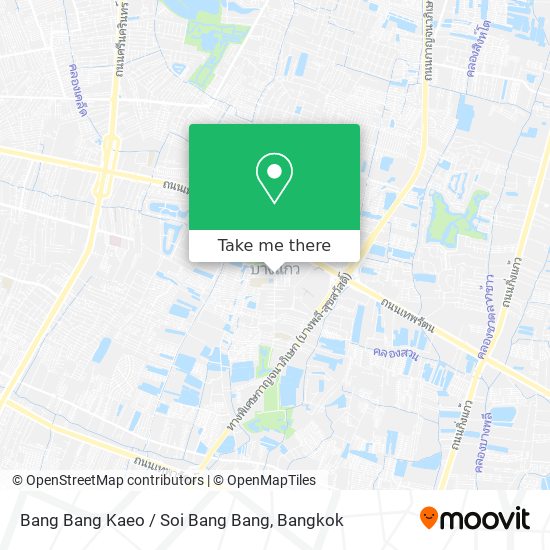 Bang Bang Kaeo / Soi Bang Bang map