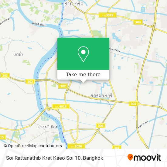 Soi Rattanathib Kret Kaeo Soi 10 map