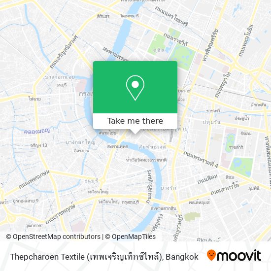 Thepcharoen Textile (เทพเจริญเท็กซ์ไทล์) map