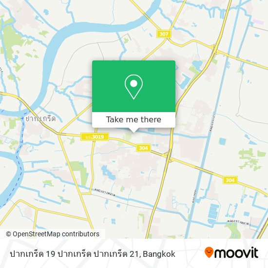 ปากเกร็ด 19 ปากเกร็ด ปากเกร็ด 21 map