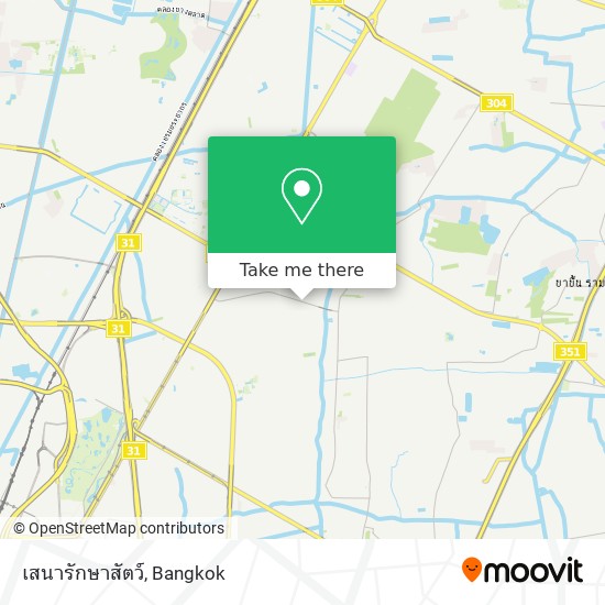 เสนารักษาสัตว์ map