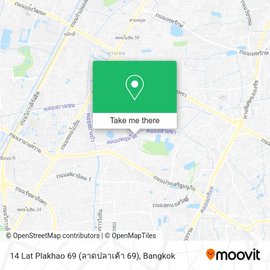 14 Lat Plakhao 69 (ลาดปลาเค้า 69) map