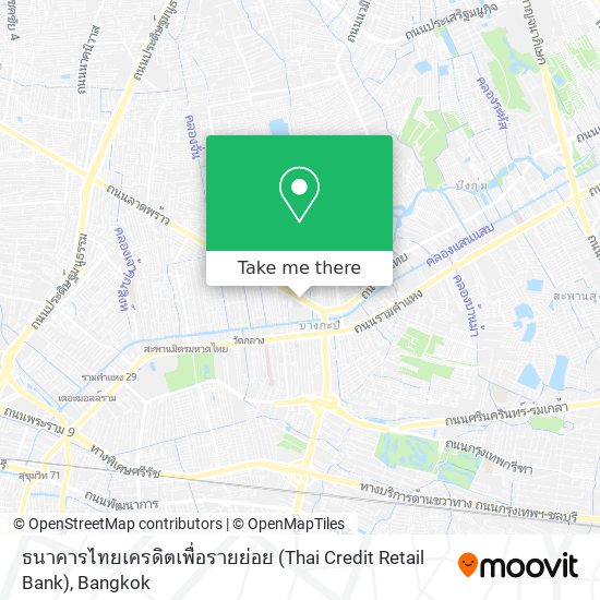 ธนาคารไทยเครดิตเพื่อรายย่อย (Thai Credit Retail Bank) map