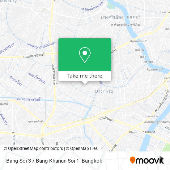 Bang Soi 3 / Bang Khanun Soi 1 map