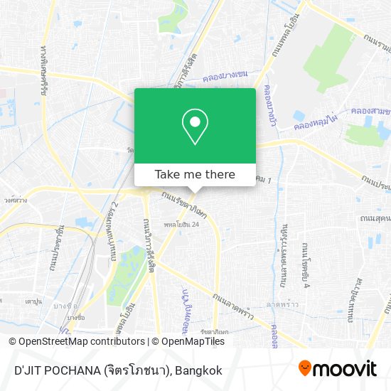 D'JIT POCHANA (จิตรโภชนา) map