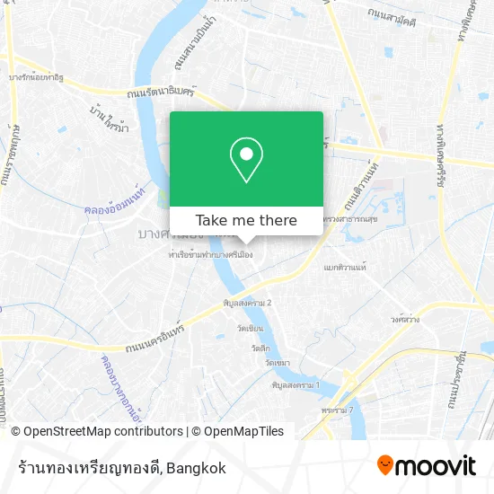 ร้านทองเหรียญทองดี map