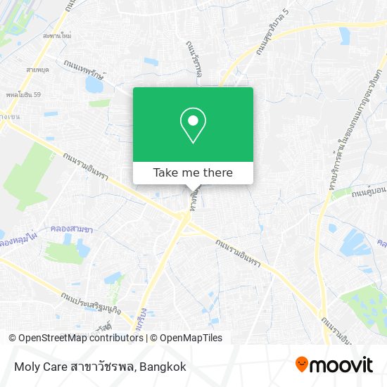 Moly Care สาขาวัชรพล map