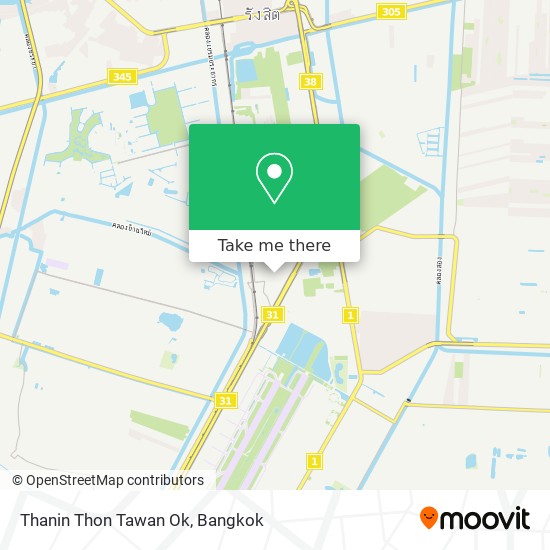 Thanin Thon Tawan Ok map