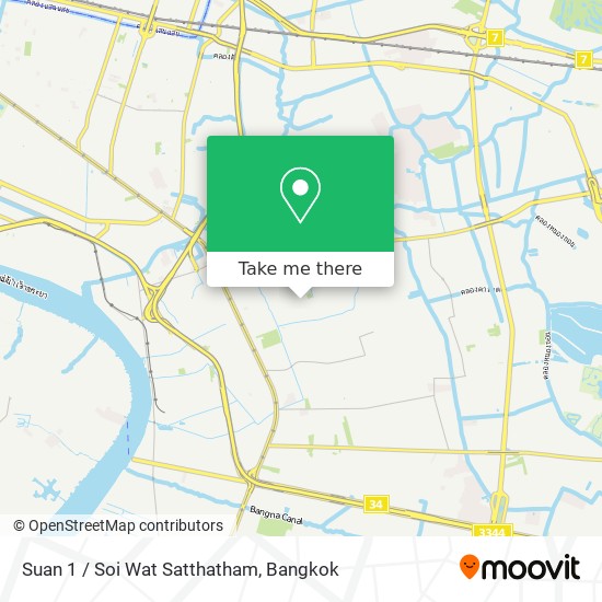 Suan 1 / Soi Wat Satthatham map