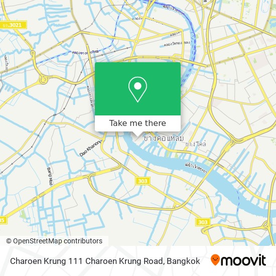 Charoen Krung 111 Charoen Krung Road map