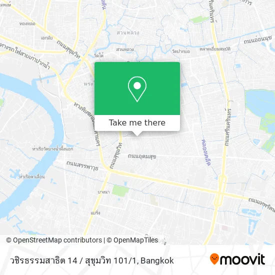 วชิรธรรมสาธิต 14 / สุขุมวิท 101 / 1 map