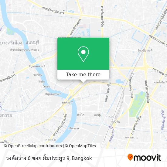 วงศ์สว่าง 6 ซอย ยิ้มประยูร 9 map