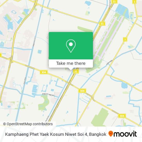 Kamphaeng Phet Yaek Kosum Niwet Soi 4 map