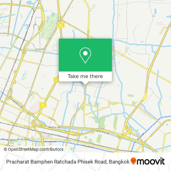 Pracharat Bamphen Ratchada Phisek Road map