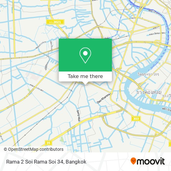 Rama 2 Soi Rama Soi 34 map