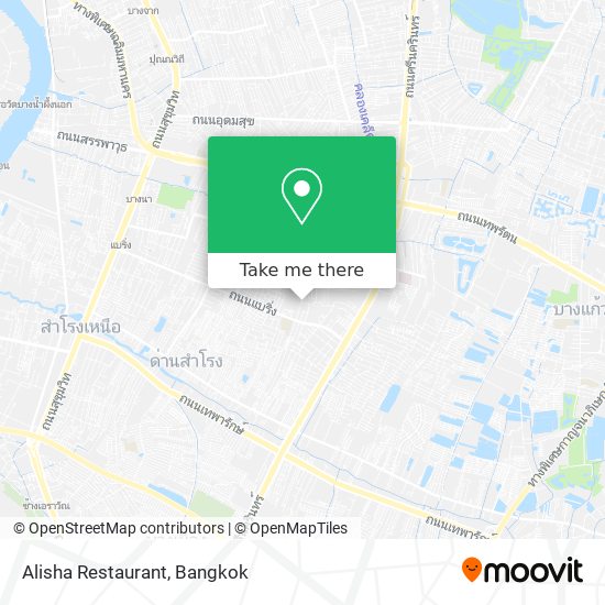 Alisha Restaurant map