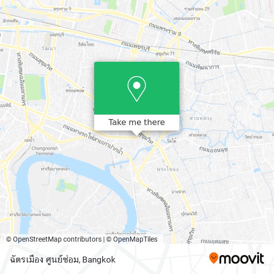 ฉัตรเมือง ศูนย์ซ่อม map