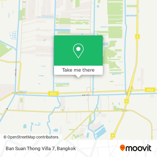 Ban Suan Thong Villa 7 map