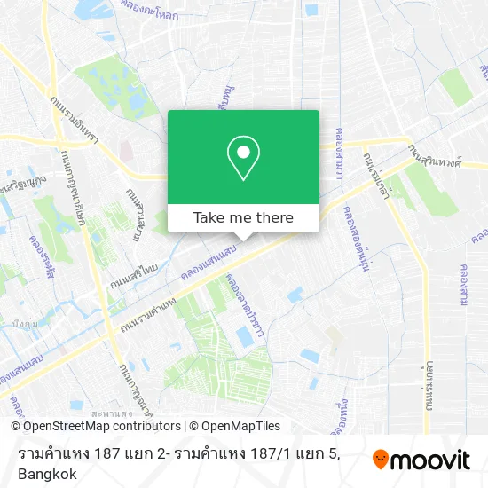 รามคำแหง 187 แยก 2- รามคำแหง 187 / 1 แยก 5 map