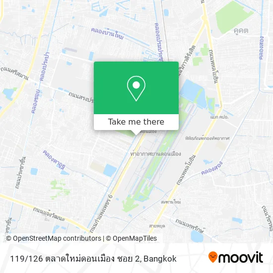 119/126 ตลาดใหม่ดอนเมือง ซอย 2 map