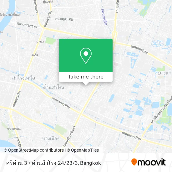 ศรีด่าน 3 / ด่านสำโรง 24/23/3 map