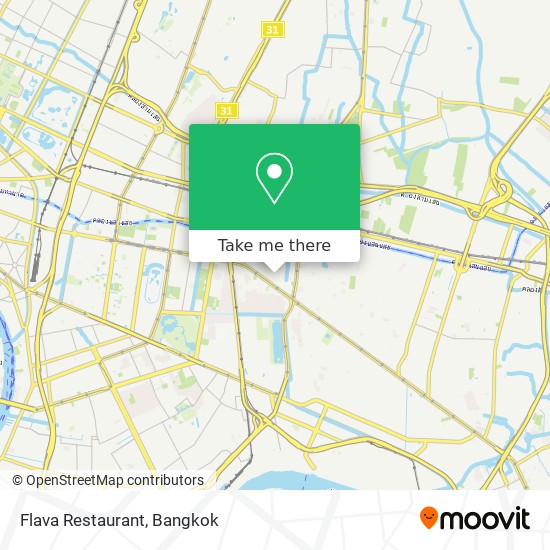 Flava Restaurant map