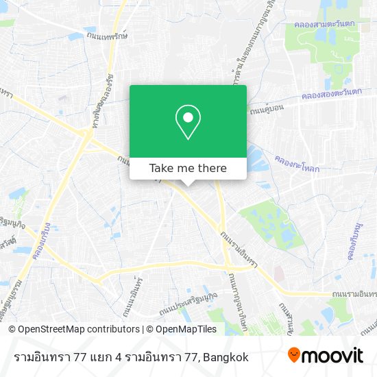 รามอินทรา 77 แยก 4 รามอินทรา 77 map