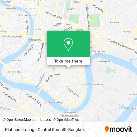 Platinum Lounge Central RamaIII map