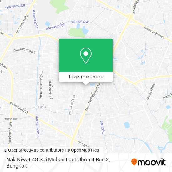 Nak Niwat 48 Soi Muban Loet Ubon 4 Run 2 map