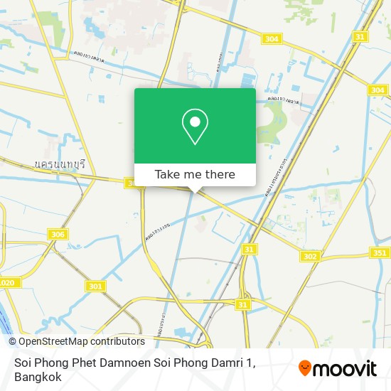 Soi Phong Phet Damnoen Soi Phong Damri 1 map