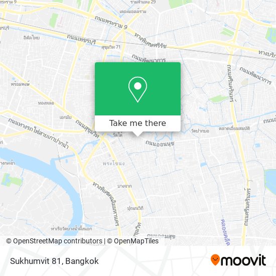 Sukhumvit 81 map