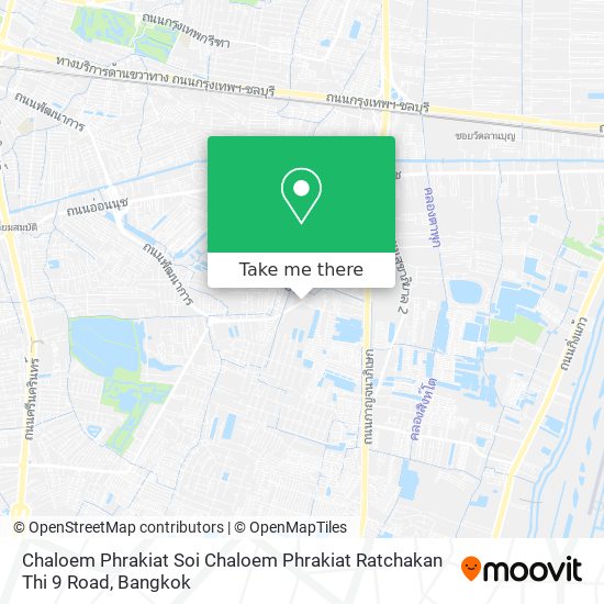 Chaloem Phrakiat Soi Chaloem Phrakiat Ratchakan Thi 9 Road map